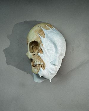 Melting Face Wall Mount