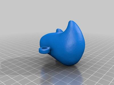Chubby Ghost Ornament