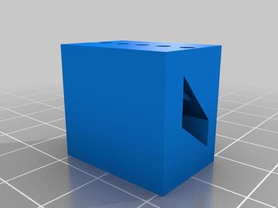 Sherline gib hole drilling jig