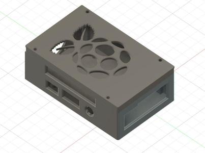 Rasperry PI with 4 relay case 