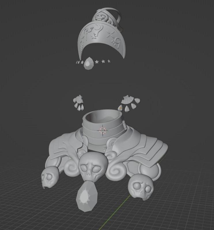 Nix prop for cosplay Hades