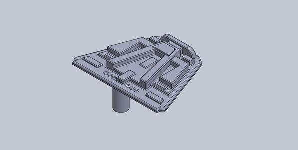 Kenner Millennium Falcon Cockpit Insert 1979