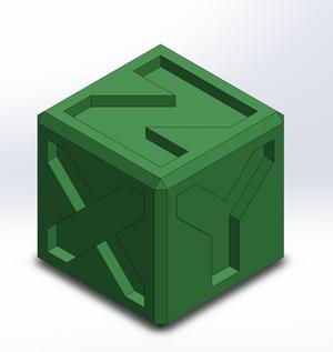 20mm Calibration Cube