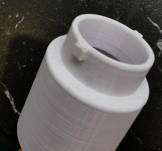 Vacuum adapter for Meec sheet sander