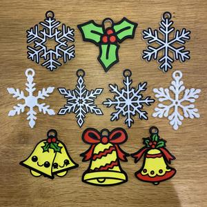 Pack of 10 Christmas Ornaments #9