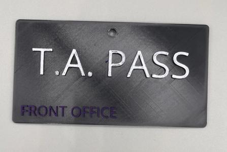 TA Office Pass