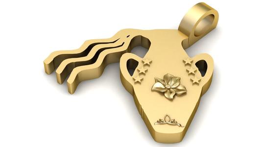 GOLDASTA PENDANT 3d printable model