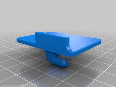 Skadis holder for angle gauge 