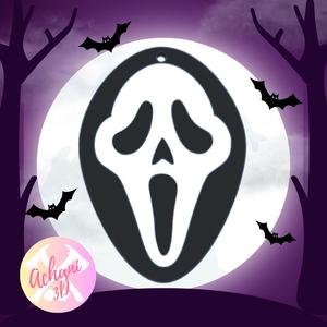 Halloween Scream Keychain