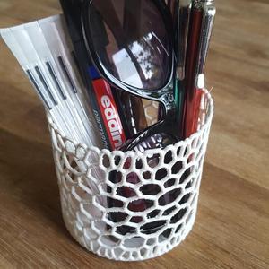 Voronoi Pen Holder with Unique Geometric Design ✏️