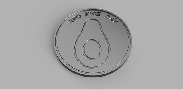 Avocado coaster