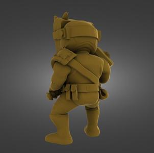 CHIBI POST APOCALYPTIC RAIDER - WELDING MASK