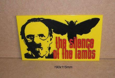 The Silent of the Lambs, The Silence of the Lambs, movie, film, vintage, Anthony Hopkins, sign