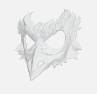 Raven Mask - Gothic Design