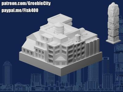 GreebleCity Cyberpunk: The Tall Stacks (Top)