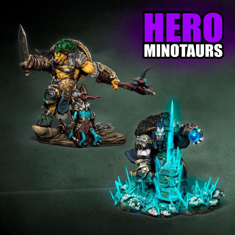Midnight Encounter - Hero Minotaurs