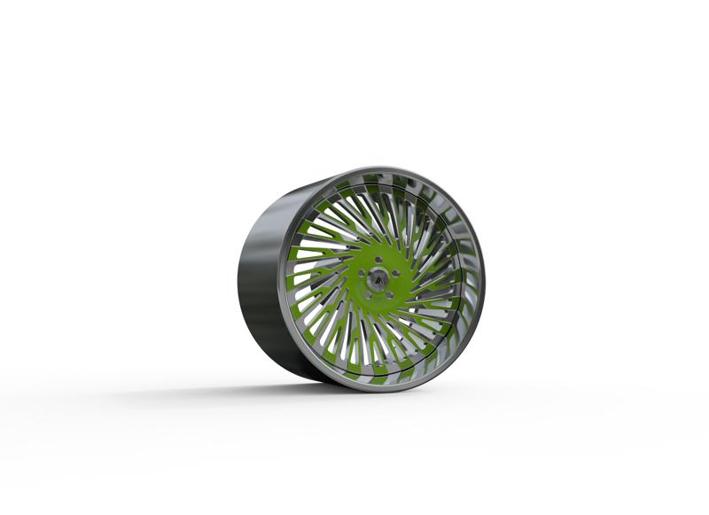 ASANTI AF869 WHEEL 3D PRINT MODEL