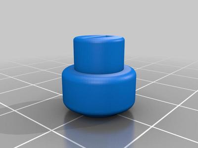Lever knob 5+mm opening