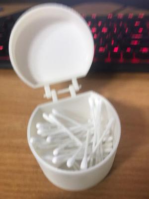 Cotton swab case