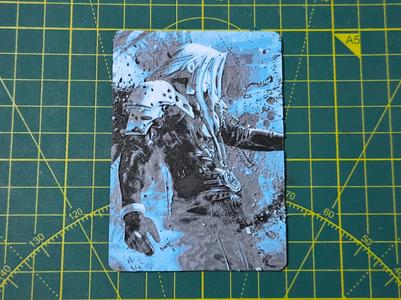 MTG Commander Deck Box inlay FF Sephiroth Hueforge