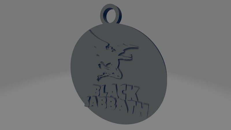 Black Sabbath keychain