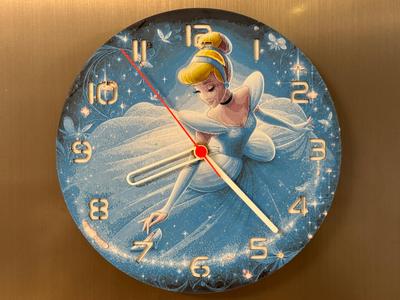 wall / desk clock Disney Cinderella