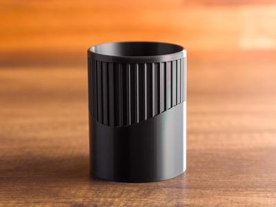 Modern striped cup