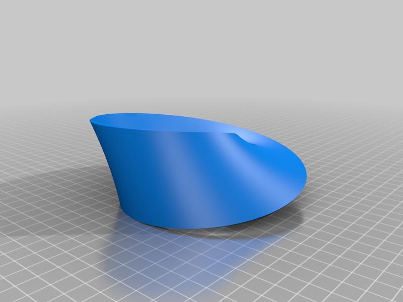 Möbius strip with stand
