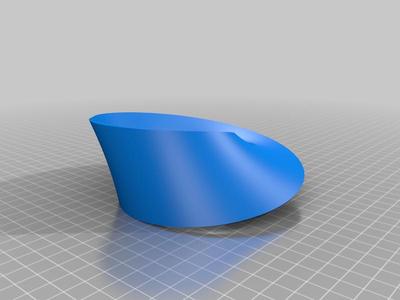 Möbius strip with stand
