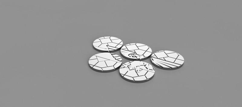 Imperium themed bases 40mm