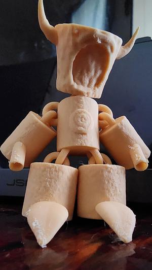 Little Golems: Wood! (Articulated)