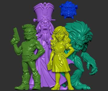 Big Trouble in Little China Cast Figures
