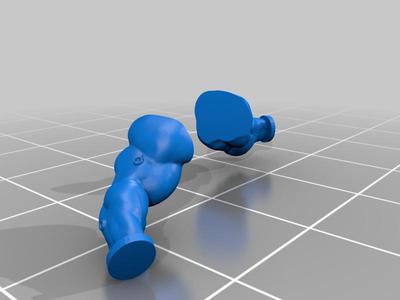 Space Soldier Arms Without Armor