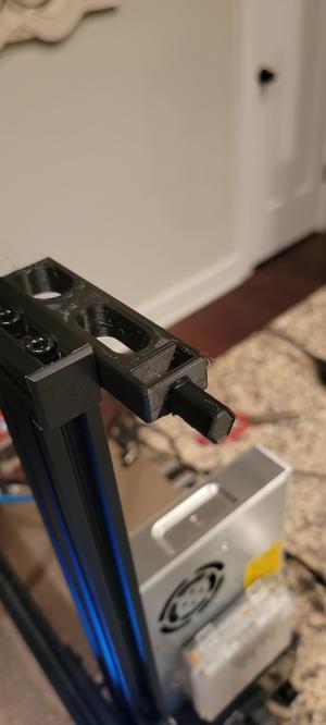 Ender 3 Tool holder Hex scraper remix