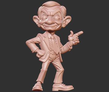 Mr. Bean Figure