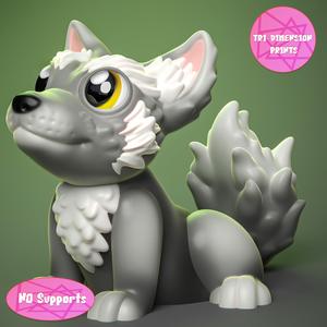 CUTE WOLF   (NO SUPPORTS)