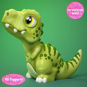 CUTE Trex {Tyrannosaurus rex}  (NO SUPPORTS)
