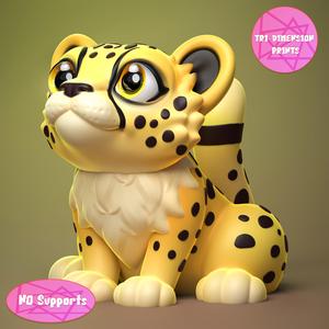 CUTE CHEETAH (NO SUPPORTS)