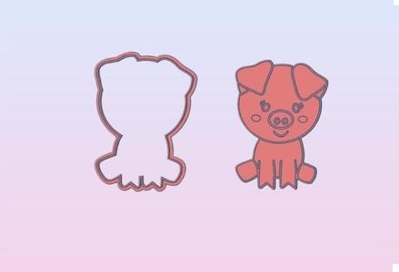PIG PIG PIG PIG STAMP STAMP STAMP CUTTERS COOKIE CUTTERS COOKIE CUTTERS COOKIES CUTTERS COOKIES