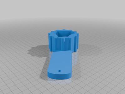 Propane tank valve wrench