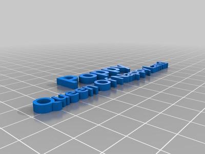 My Customized Nameplate