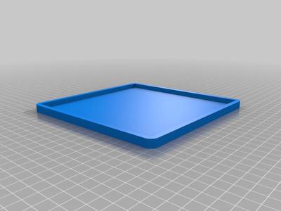 Tray for puzzles with a square solution (150x150mm)