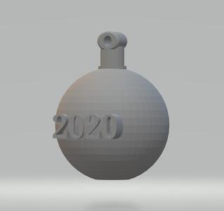 FHW: Simply 2020 Christmas Ornament 