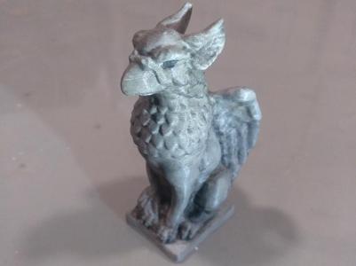 Griffon | Griffin | Gryphon Sculpture (3D Scan, printable)