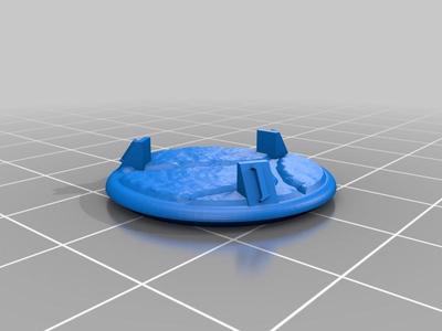 Stone 25mm Numbered Bases for Gloomhaven
