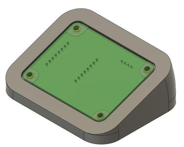 PCB Mount for my ESPHome control panel