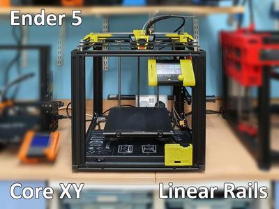 Ender 5 Core XY with Linear Rails