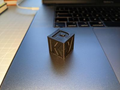 Keep Yourself Positive - calibration cube