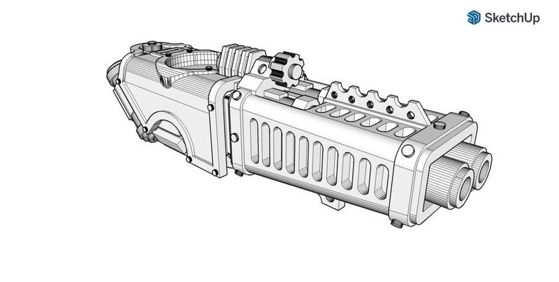 Alternative melta cannon