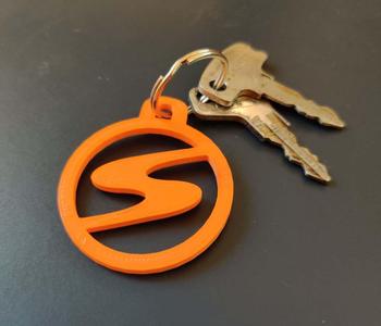 Trabant (Sachsenring) Keyring / Keychain